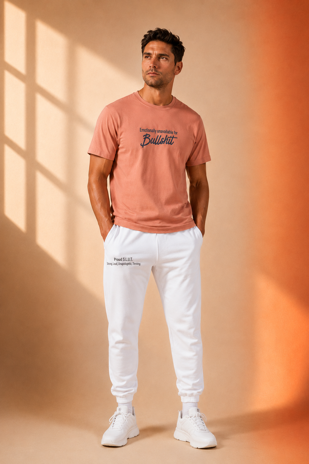 Certainty Men's Joggers - Proud S.L.U.T.